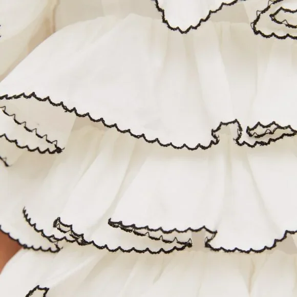 c/meo collective ESTEEMED DRESS WHITE - Picture 8 of 8